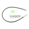 KAGER 19-5518 Tacho Shaft